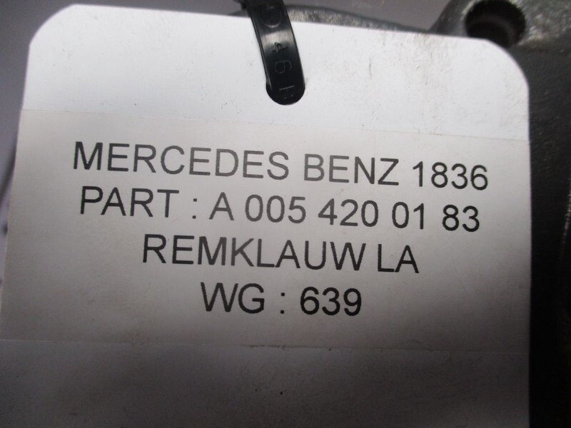 Étrier de frein pour Camion Mercedes-Benz A 005 420 01 83 LINKS ACHTER MP 4 EURO 6: photos 2