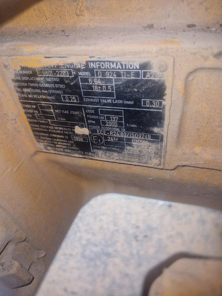 Moteur LIEBHERR D924Tie A2