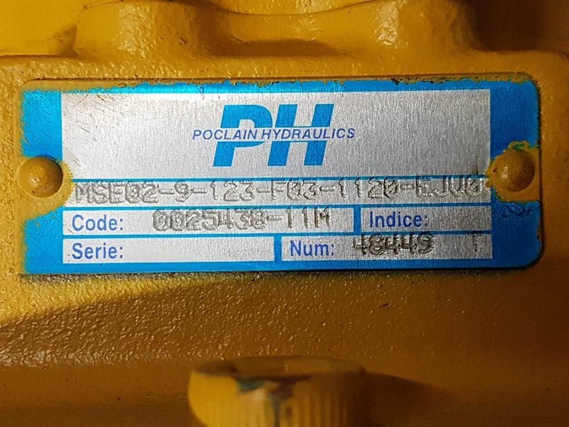Hydraulique pour Engins de chantier Poclain MSE02-9-123-F03-Wheel motor/Radmotor: photos 7