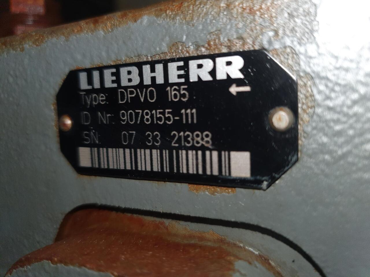 pompe hydraulique LIEBHERR DPVD165
