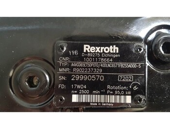 Hydraulique neuf Rexroth A4VG065ET5DP0T0/40DL - JLG 3006H - Drive pump: photos 4
