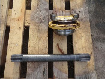 Suspension pour Tombereau articulé SHAFT + yoke as + retainer bearing + cage bearing (center axle): photos 1