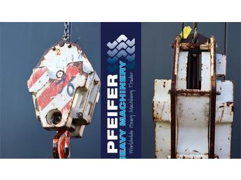 Pièces de rechange Terex 16T 16t, 1 Sheave, Ø 16 mm