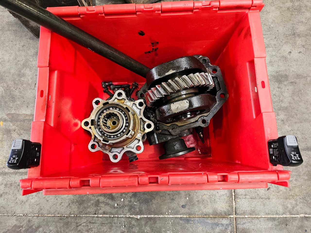 Transmission Scania PTO EG500F Double