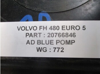 Système de carburant pour Camion Volvo FH480 20766846 AD BLUE POMP EURO 5: photos 3