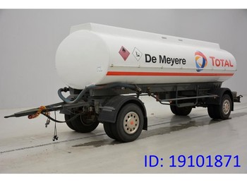 Remorque citerne pour transport de carburant ATCOBEL Tank trailer 21000 liter.: photos 1