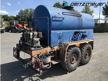 Remorque citerne pour transport de bitume BATHE TANDEMANHÄNGER Bitum / Teerkocher Hatz Diesel-Motor 1 B 40: photos 1