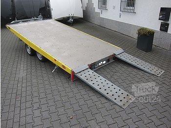 Remorque porte-voitures Böckmann - Profi AH 3000kg 420cm geschlossener Boden Winde: photos 1