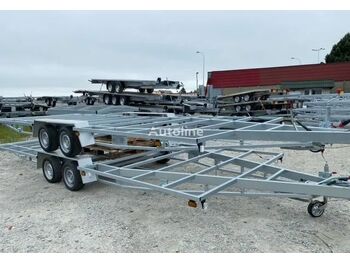 Remorque porte-engin surbaissée pour transport de équipements lourds neuf Boro pod domek mobilny: photos 1