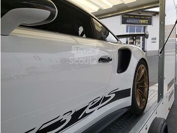Remorque porte-voitures neuf Brian James Trailers - Race Transporter 4 550cm protect your car: photos 1