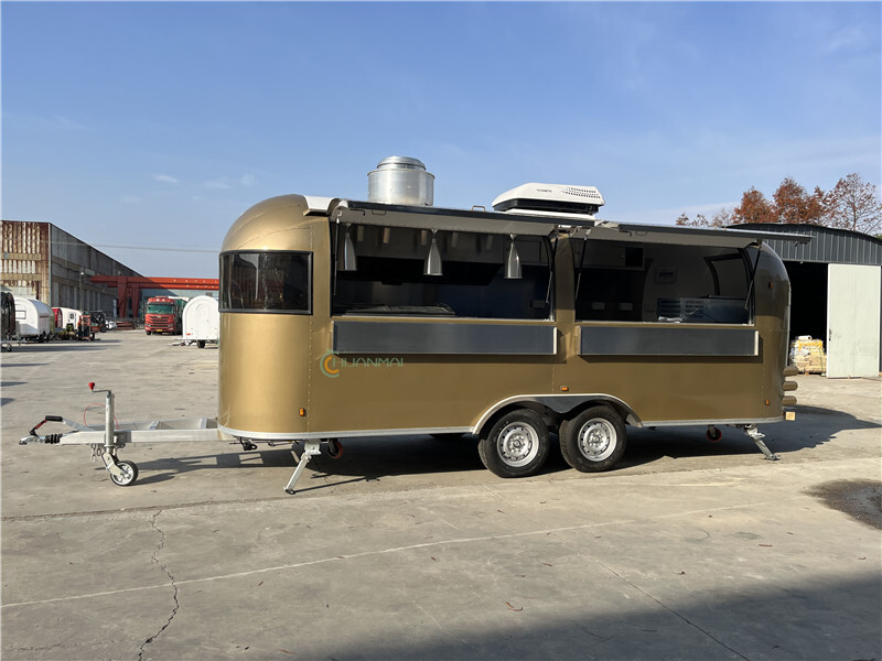 Remorque magasin neuf COC Airstream Fast Food Truck,Coffee Food Trailers: photos 5