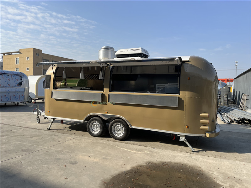 Remorque magasin neuf COC Airstream Fast Food Truck,Coffee Food Trailers: photos 7