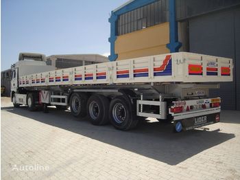 Remorque plateau neuf LIDER 2024 YEAR NEW TRAILER FOR SALE (MANUFACTURER COMPANY): photos 2