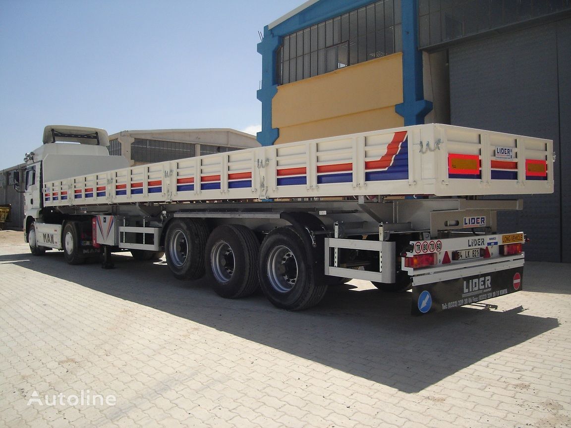 Remorque plateau neuf LIDER 2024 YEAR NEW TRAILER FOR SALE (MANUFACTURER COMPANY): photos 2