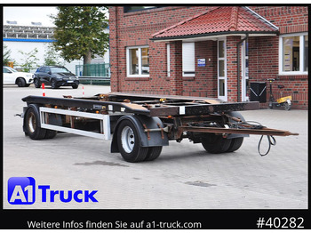 Remorque ampliroll/ Multibenne HUEFFERMANN HAR 1870 Luft, SAF