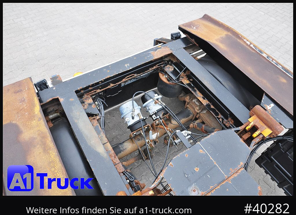 Remorque ampliroll/ Multibenne HUEFFERMANN HAR 1870 Luft, SAF