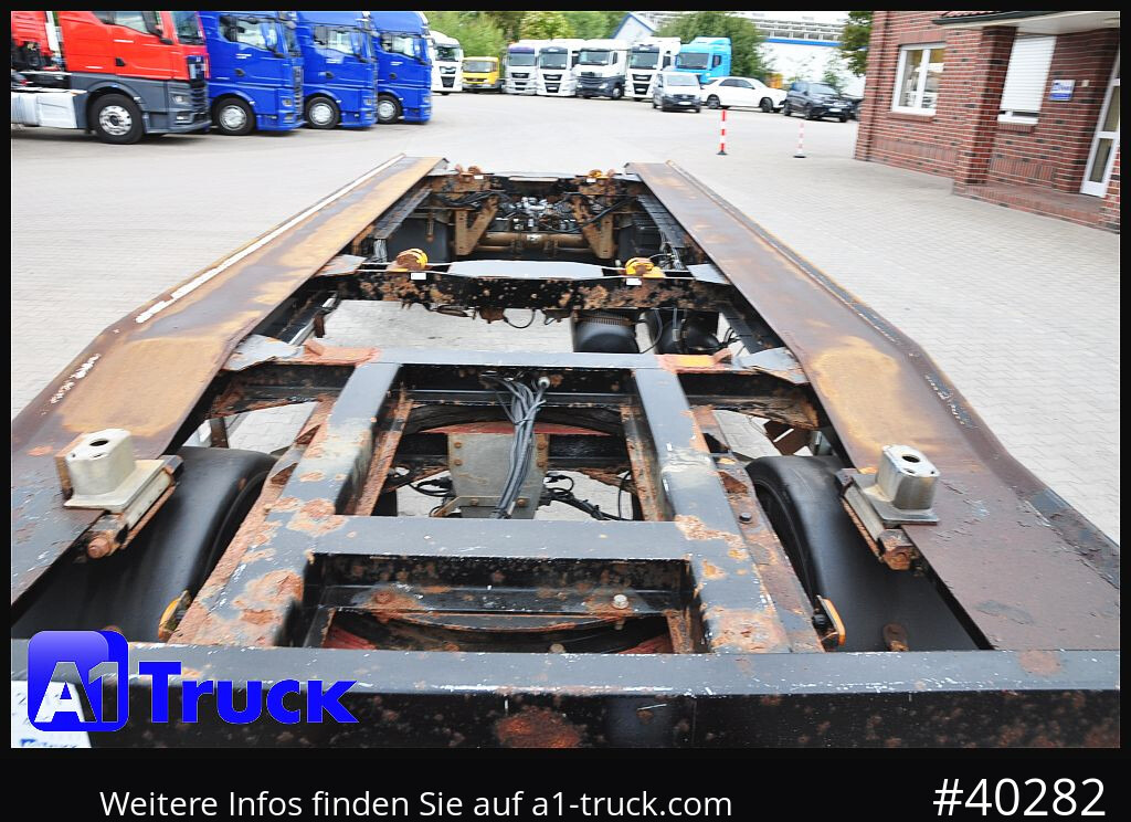 Remorque ampliroll/ Multibenne HUEFFERMANN HAR 1870 Luft, SAF