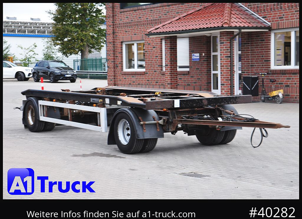 Remorque ampliroll/ Multibenne HUEFFERMANN HAR 1870 Luft, SAF