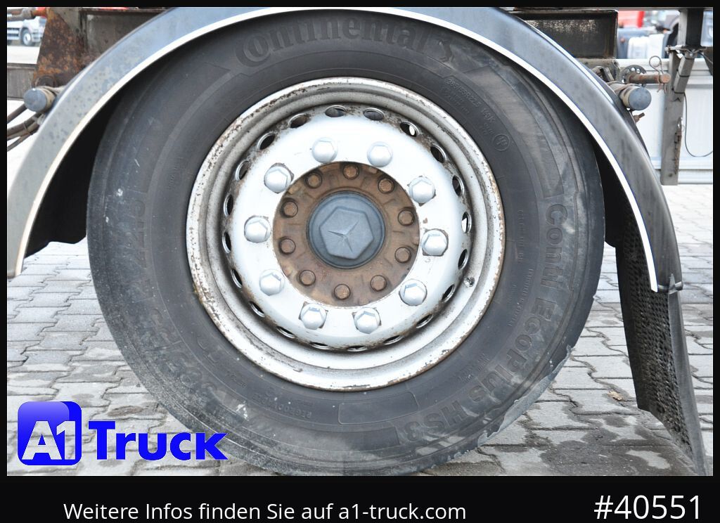 Remorque ampliroll/ Multibenne HUEFFERMANN HAR 1870, luft, Scheibenbremesen,