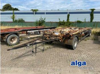 Remorque ampliroll/ multibenne Meiller HKM, 6.800mm lang, Container, Blattfederung, BPW
