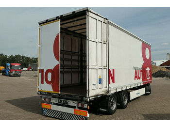 Remorque bâche Krone AD, 3-Achser, Alu-Bretter, gardine, 8.600mm lang