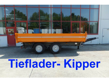 14 t Tandemkipper-Tieflader  - Remorque benne