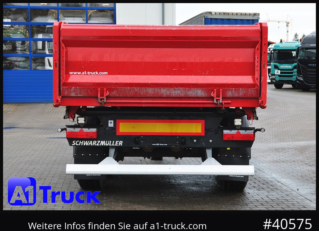 Remorque benne SCHWARZMUELLER 3 Seitenkipper-Tandem, 11m³, M-Serie