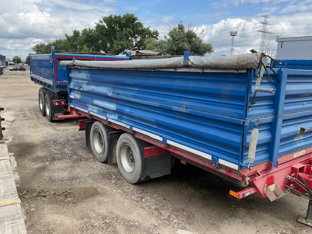 Remorque benne Zandt TAT Kippanhänger K 135 Auffahrrampen