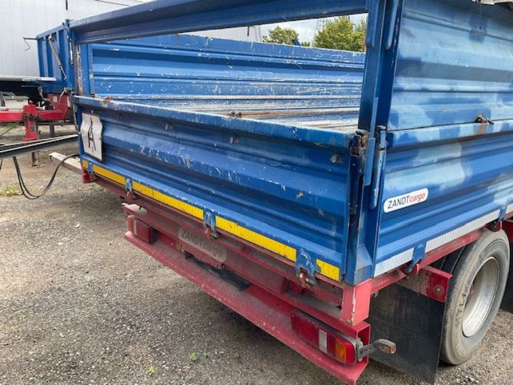 Remorque benne Zandt TAT Kippanhänger K 135 Auffahrrampen