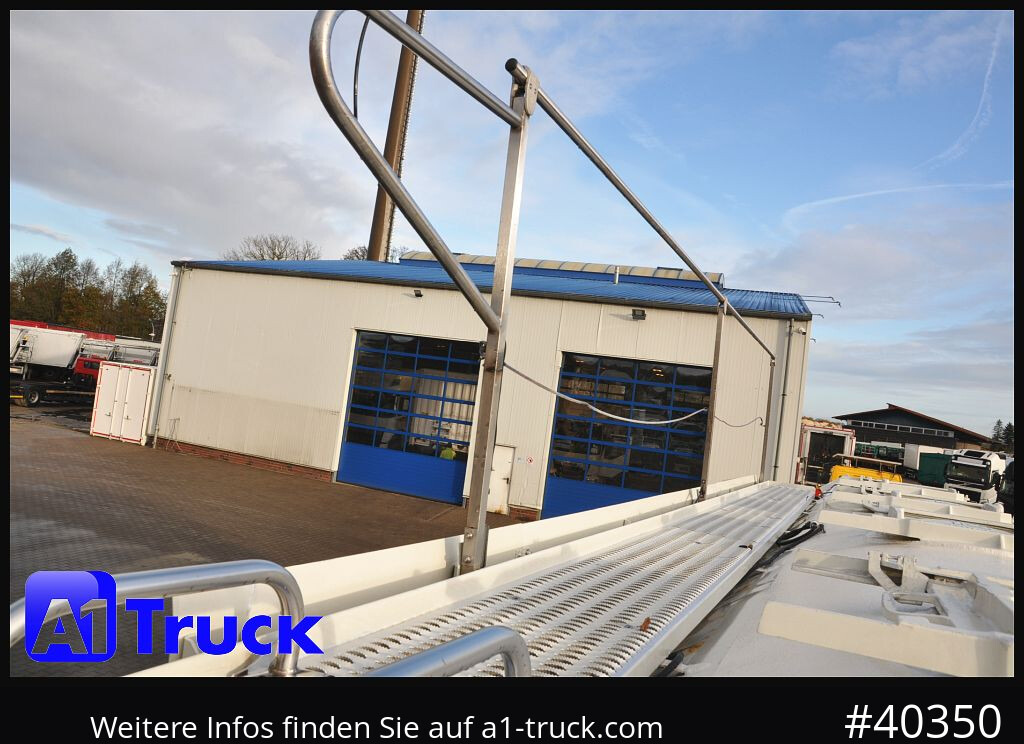 Remorque citerne FELDBINDER Silo, Futtermittel, 32m³, 4 Kammern,