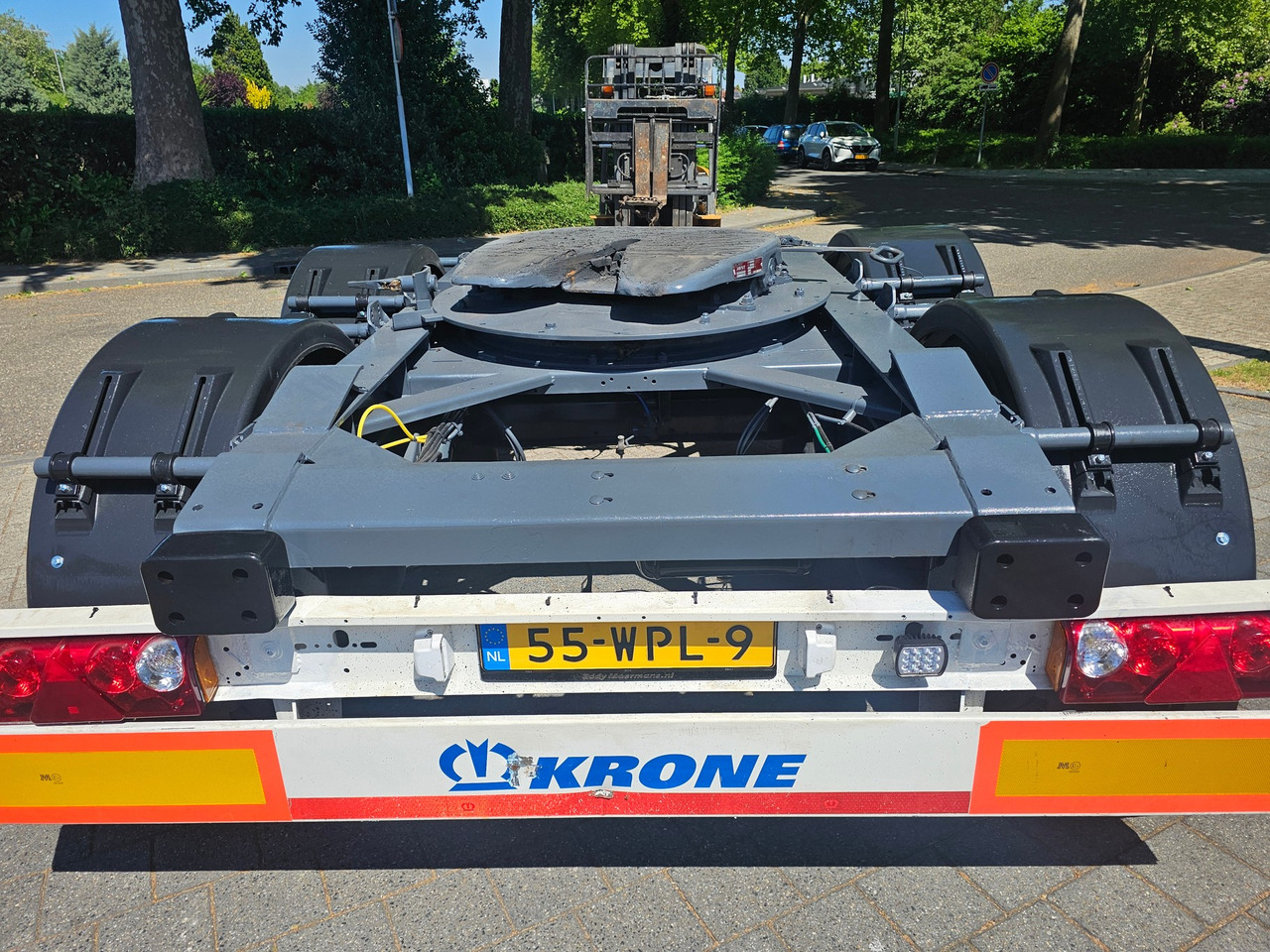 Remorque dolly Krone ZZ 18 With LZV Approval