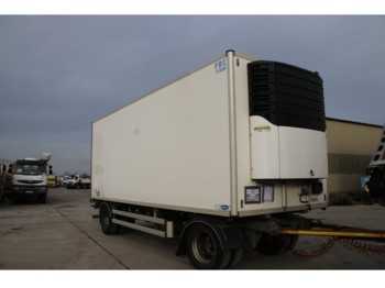 Remorque frigorifique Samro AUBINEAU + CARRIER MAXIMA 1000 + DHOLLANDIA 2000KG