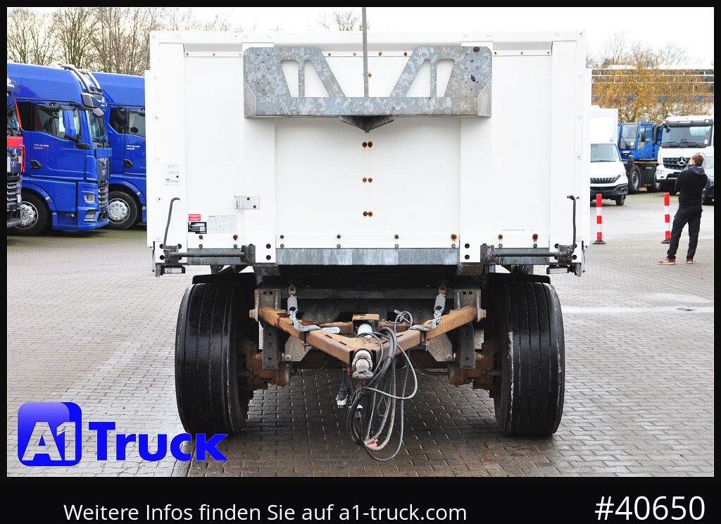 Remorque plateau ACKERMANN PA-F18 Baustoff verzinkt, 7100mm, Scheibenbremse