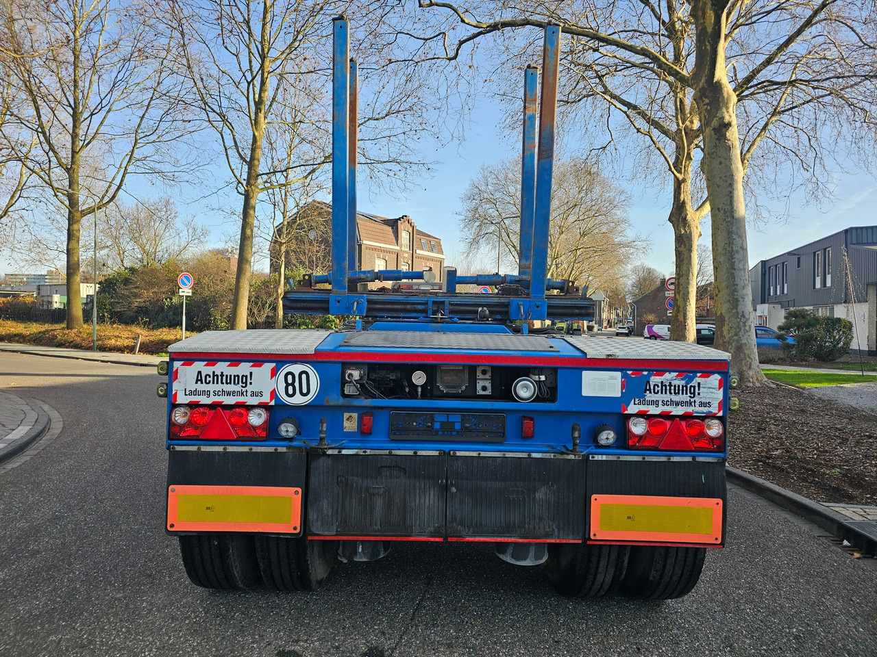 Remorque plateau Doll M177 With Remote Steering