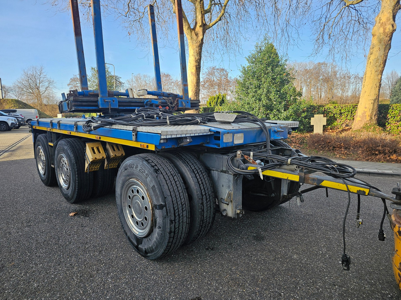 Remorque plateau Doll M177 With Remote Steering