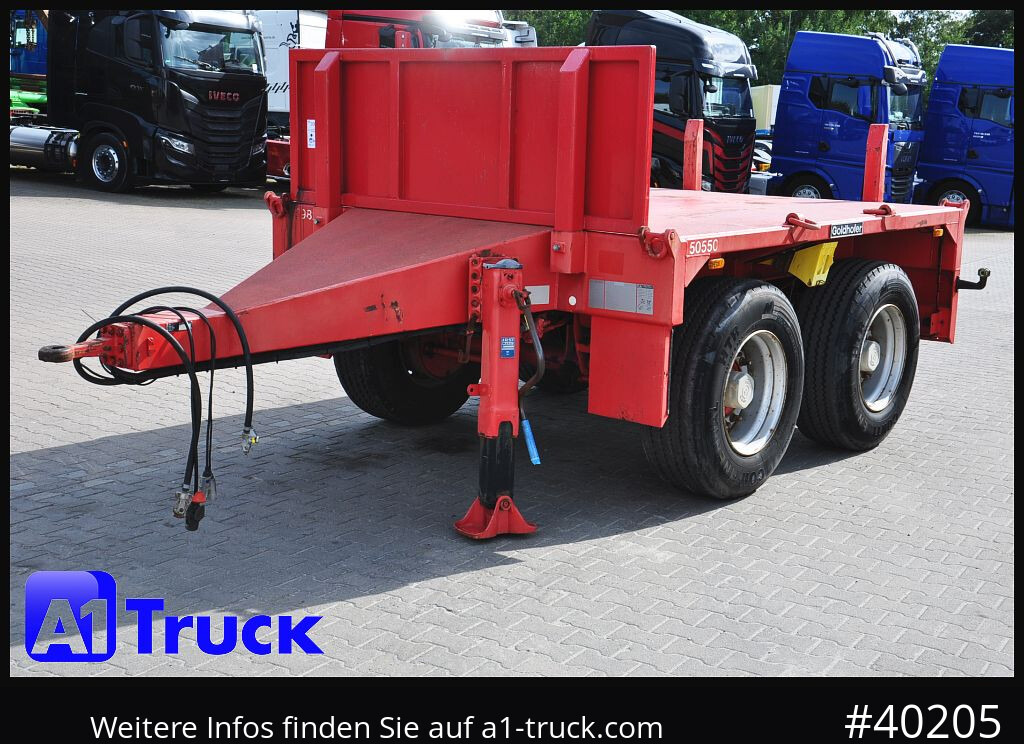 Remorque plateau GOLDHOFER Ballast Anh. Goldhofer
