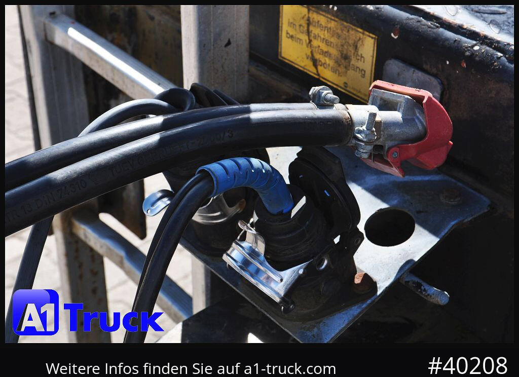 Remorque plateau HUEFFERMANN HTA1800, Ballast, BPW Achsen, Luft,