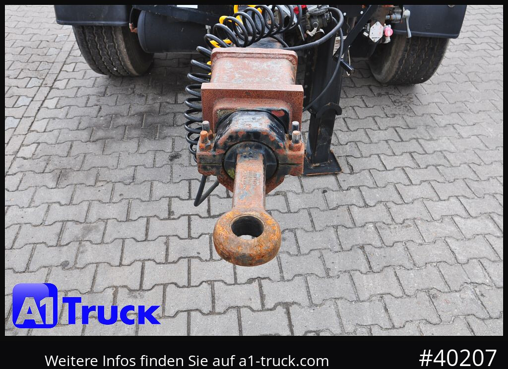 Remorque plateau HUEFFERMANN HTA1800, Ballast, BPW Achsen, Luft