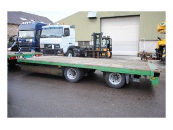 DRACO 2 AXLE TRAILER - Remorque porte-conteneur/ Caisse mobile