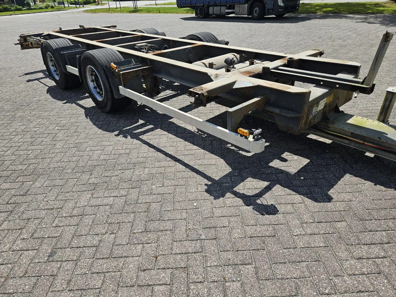 Remorque porte-conteneur/ Caisse mobile H&W TCAB 1878 | BDF Wechsel | MB Axles