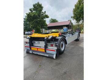 Remorque porte-conteneur/ Caisse mobile Hüffermann HSA 18.65 LS Schlitten-Abrollanh. !NEU!