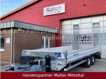 Müller-Mitteltal ETÜ-TA-R 11,9 Tieflader,verzinkt, Gitterrostramp  - remorque porte-engin surbaissée