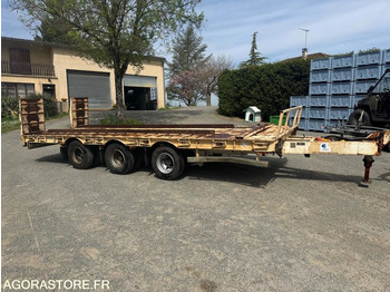 Remorque porte-engin surbaissée  REMORQUE MASSO