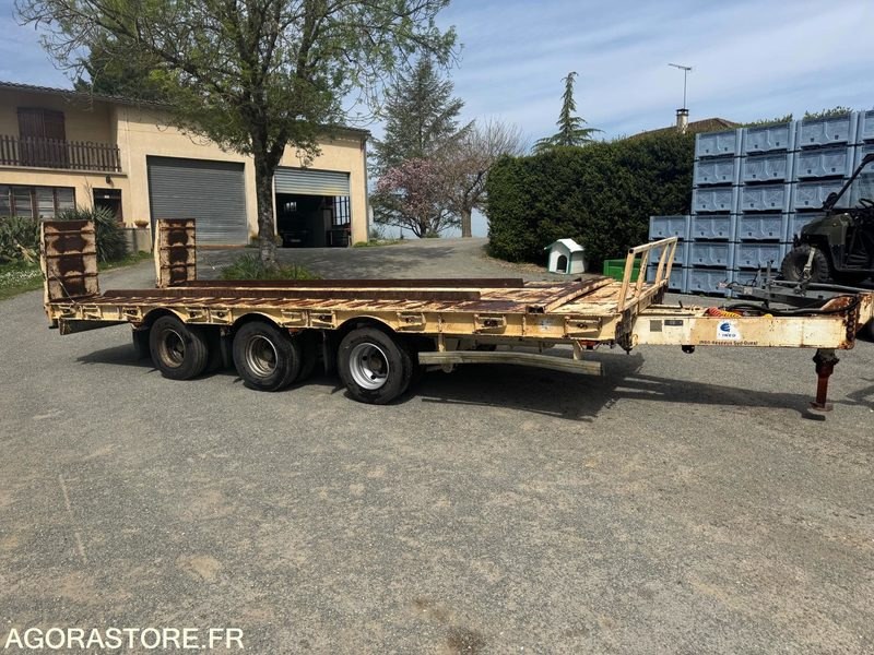 Remorque porte-engin surbaissée REMORQUE MASSO