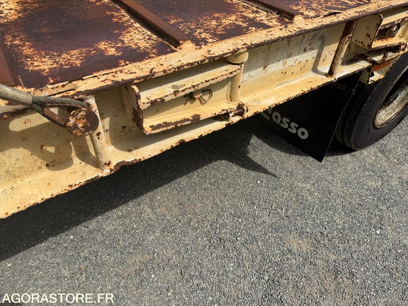 Remorque porte-engin surbaissée REMORQUE MASSO