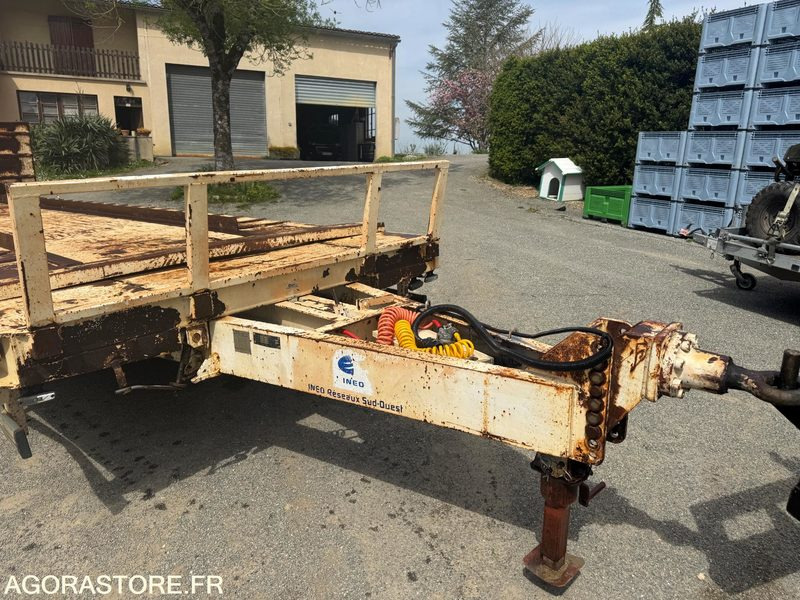 Remorque porte-engin surbaissée REMORQUE MASSO