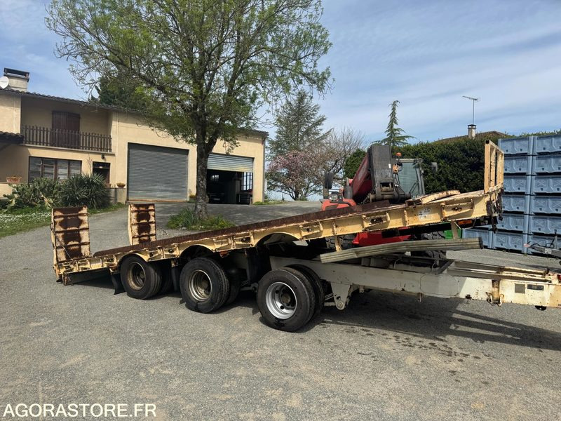 Remorque porte-engin surbaissée REMORQUE MASSO