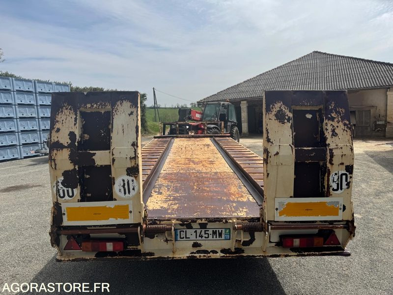 Remorque porte-engin surbaissée REMORQUE MASSO