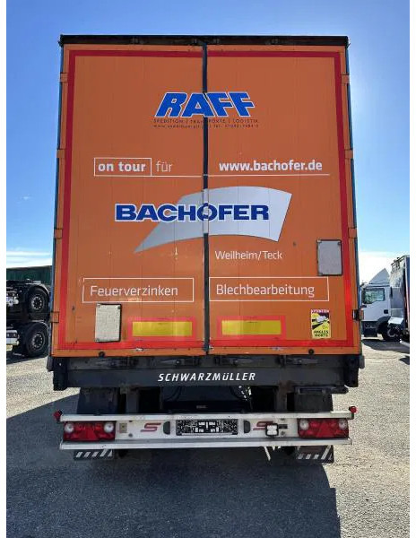 Remorque rideaux coulissants Schwarzmüller PA/2E Planenanhänger Tautliner PA/2E Planenanhänger*2-Achs*Tautliner*EDSCHA