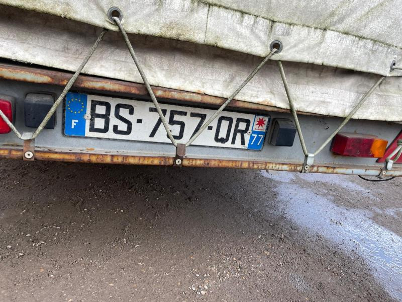 Remorque rideaux coulissants Verem